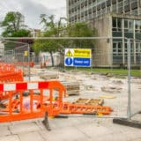 Clôture de chantier