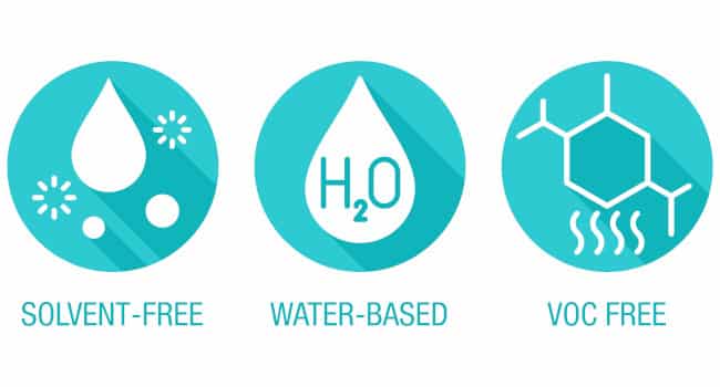 Peinture écologique à base d'eau sans COV et sans solvant